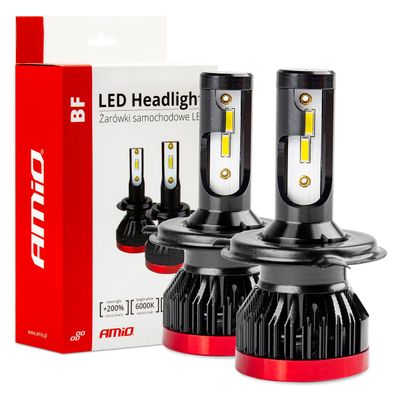 LED žiarovky hlavného svietenia BF Séria H4/H19 AMiO