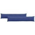 vidaXL Vankúše na pohovku 2 pcs Policajná modrá 200 x 40 cm