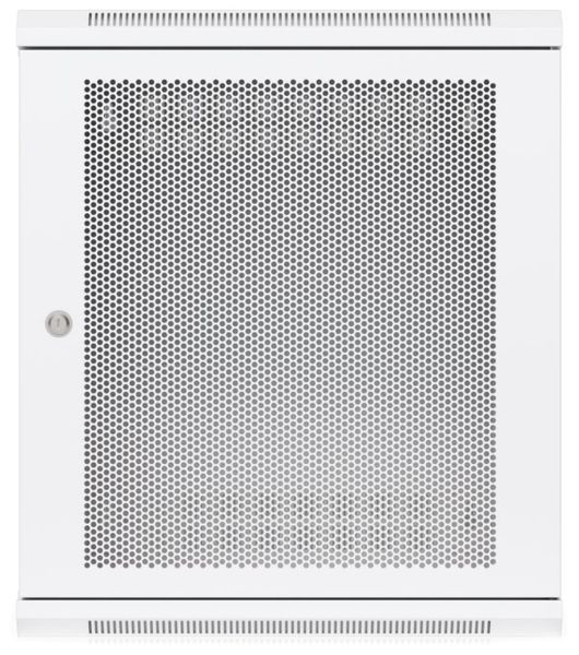 Ubiquiti UniFi 12U Rack Cabinet Wall 450 Perforated - Nástěnný rozvaděč, výška 12U, ventilátory, perforované dveře