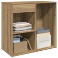 VidaXL Kozmetická skrinka Artisan Dub 80x40x75 cm Drevo