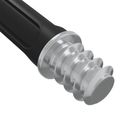 vidaXL Kladkový zámok skrutka 2 ks Strieborná a čierna M6 x 40 mm Kov