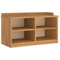 vidaXL Lavica do predsiene SANDNES 87x40x50 cm borovicový masív