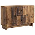 vidaXL Servírovacia skriňa so zásuvkou Staré drevo 89 x 34,5 x 60 cm