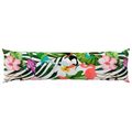 vidaXL Poťah na podložku 2 pcs HEERLEN Čierna 40 x 145 cm Polyester