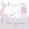 vidaXL Záhradný plot Woerden s vrchnou časťou v tvare oštepu čierny 240x150 cm oceľový