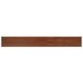 vidaXL Parapetné dosky Hnedé drevo 100 x 10 x 4,5 cm PVC
