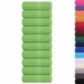 vidaXL Utierky na umývanie FROGN 10 ks jablkovo zelené 30x30 cm 360 g/m²