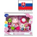 VTECH Prvý darček pre bábätko SK - ružový