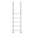 vidaXL Bazénový rebrík 54x38x211 cm 304 nehrdzavejúca oceľ