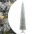 vidaXL Umelý vianočný stromček Zelená 300 cm PVC, oceľ a plast