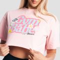 Dámske tričko GymBabe Cherrybloom - GymBeam, veľkosť L