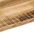 vidaXL Stolová doska živá hrana 100x40x2,5 cm masívny surový mangovník
