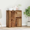 vidaXL Servírovacia skriňa Staré drevo 60 x 31 x 70 cm