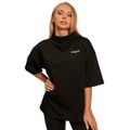 Dámske tričko Oversized Bliss Black - BeastPink, veľkosť S, veľkosť oblečenia S