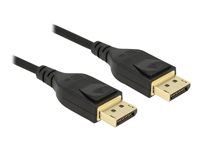 Kábel DisplayPort - DisplayPort (M) do DisplayPort (M) - DisplayPort 1.4 - 2 m - podpora 8K - čierna