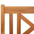 vidaXL Vonkajšia lavička Prírodná 110 x 56 x 90 cm