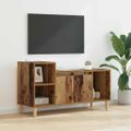 vidaXL TV skrinka 100 x 35 x 55 cm Staré drevo Kompozitné drevo