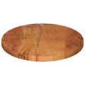 vidaXL Stolová doska 140x50x2,5 cm oválna masívna akácia