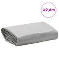 vidaXL Celta sivá Ø 2,8 m 650 g/m²