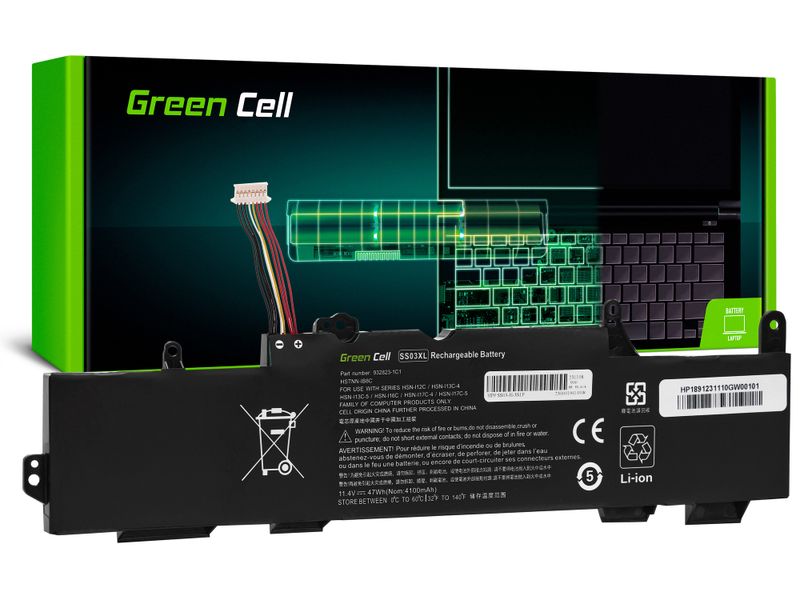HP189 Green Cell batéria SS03XL pre HP EliteBook 735, 745, 836, 830, 840, 846