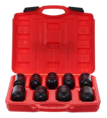 Sada nástrčných hlavíc MECHANIC WRENCH SET 1, 1/2", 9 ks SIXTOL