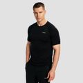 Pánske bežecké tričko Pulse X Black - GymBeam, veľkosť L