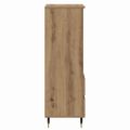 vidaXL Highboard Remeselný dub 40 x 36 x 110 cm Kompozitné drevo