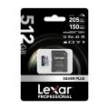 Karta pamäte Lexar High-Performance Silver Plus microSDXC 512GB + adaptér