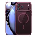 Color Clear Mag puzdro pre iPhone 17 Pro 6,3" / 18 Pro 6,3'' tmavá čerešňa