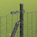 vidaXL Euro plot s betónovým podstavcom 10 x 1,4 m PVC potiahnutá oceľ