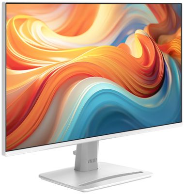 MSI PRO MP243W E14/ 24"/ 1920x1080/ IPS/ 4ms/ 144Hz/ 300cd/m2/ 1500:1/ HDMI/ DP/ VESA/ bílý Monitor, 23,8" IPS, Full HD 1920 × 1080, 144 Hz, 1 ms, HDMI, DisplayPort, reproduktory, cerný