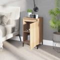 vidaXL Nočné stolíky 2 ks dub sonoma 40x35x70 cm spracované drevo