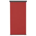 vidaXL Bočná markíza na balkón 125x250 cm, červená