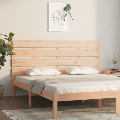 vidaXL Čelo postele 140x3x80 cm masívna borovica