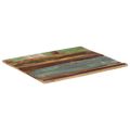 vidaXL Obdĺžniková stolová doska 70x80 cm, 15-16 mm, recyklovaný masív