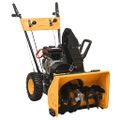 vidaXL Benzínová snehová fréza a zametač 4 v 1 6,5 HP