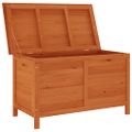 vidaXL Záhradný úložný box 99x49,5x58,5 cm, jedľový masív