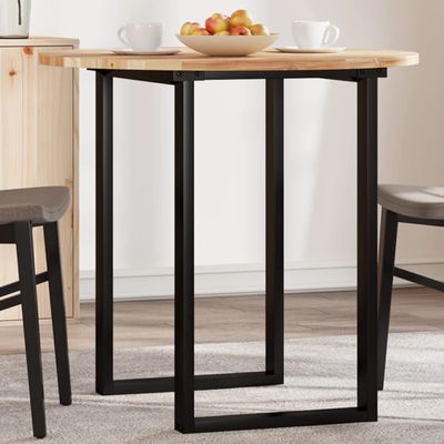 vidaXL Stolová doska okrúhla Ø80x2 cm masívne akáciové drevo