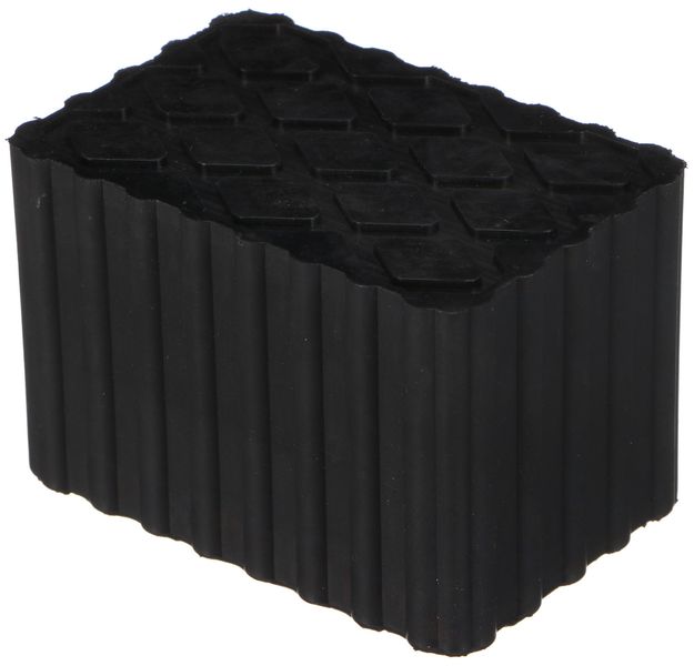 Gumová podložka pro zvedák automobilů JACK PAD 19, 120x80x80 mm SIXTOL