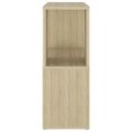 vidaXL Knižnica farba dubu sonoma 60x24x63 cm drevotrieska