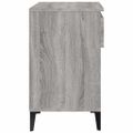 vidaXL Botník sivý dub sonoma 70x36x60 cm spracované drevo