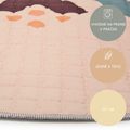 Hracia podložka prešívaná Boho Rainbow 1.5 m