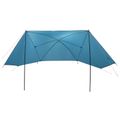 vidaXL Auto Stan 308 x 215 x 220 cm Modrá Polyester a oceľ