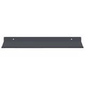vidaXL Závesná polica 4 ks Antracit 40 x 18 x 2,5 cm Oceľ