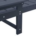 vidaXL Lehátko 3 ks Polyetylén Námornícka modrá