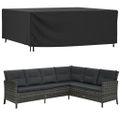 vidaXL Poťah na záhradný nábytok čierny 250x210x90 cm vodotesný 420D