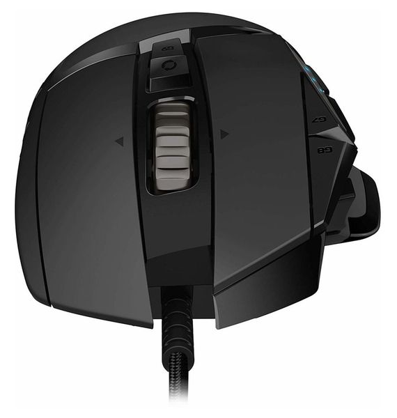 Logitech herná myš G502 HERO/ optická/ 11 tlačidiel/ 16000dpi/ USB/ čierna Myš, herná, drátová, optická, až 16000dpi, 11 tlačidiel, USB, RGB, čierna