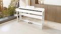 Digitálne piano Kruger&Matz KMDP-135-WH drevený stojan biely lesk