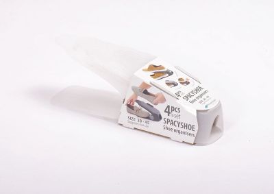Organizér na topánky PROSPERPLAST transparent veľ. 38-45 4ks
