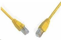 Solarix - patch kabel CAT5E SFTP PVC 0,5m žlutý